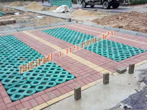 八字磚施工效果